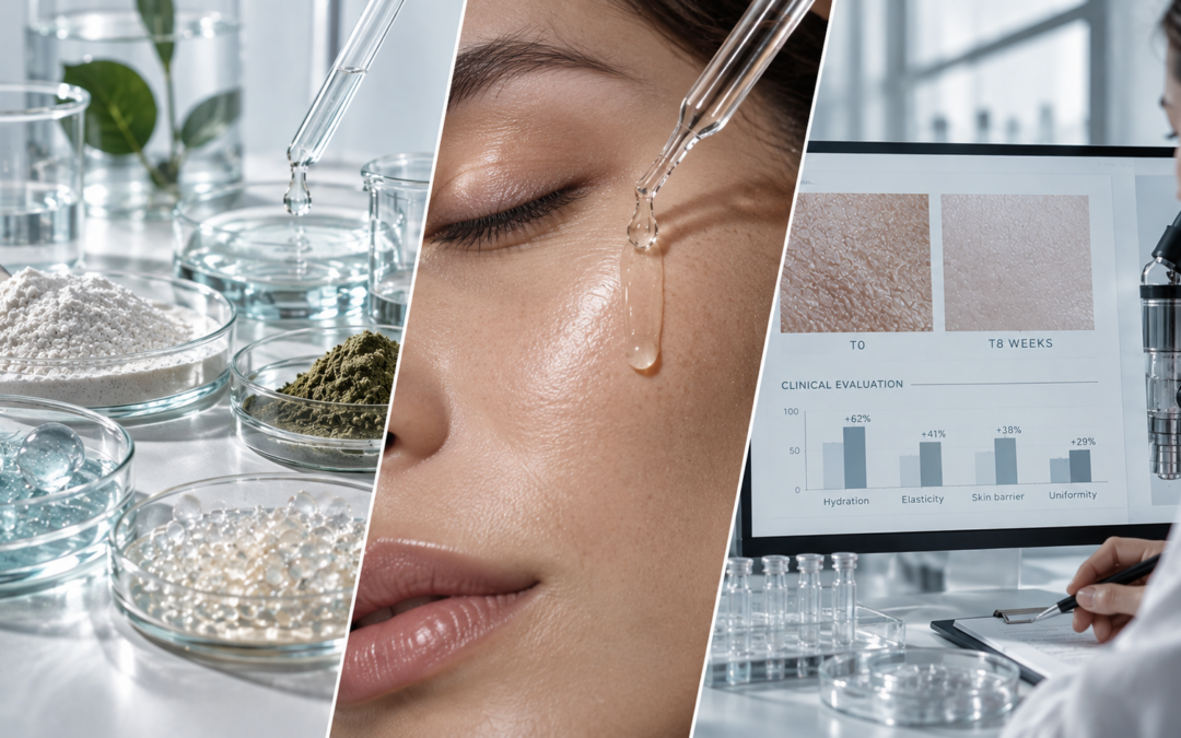 Eficacia activos cosméticos