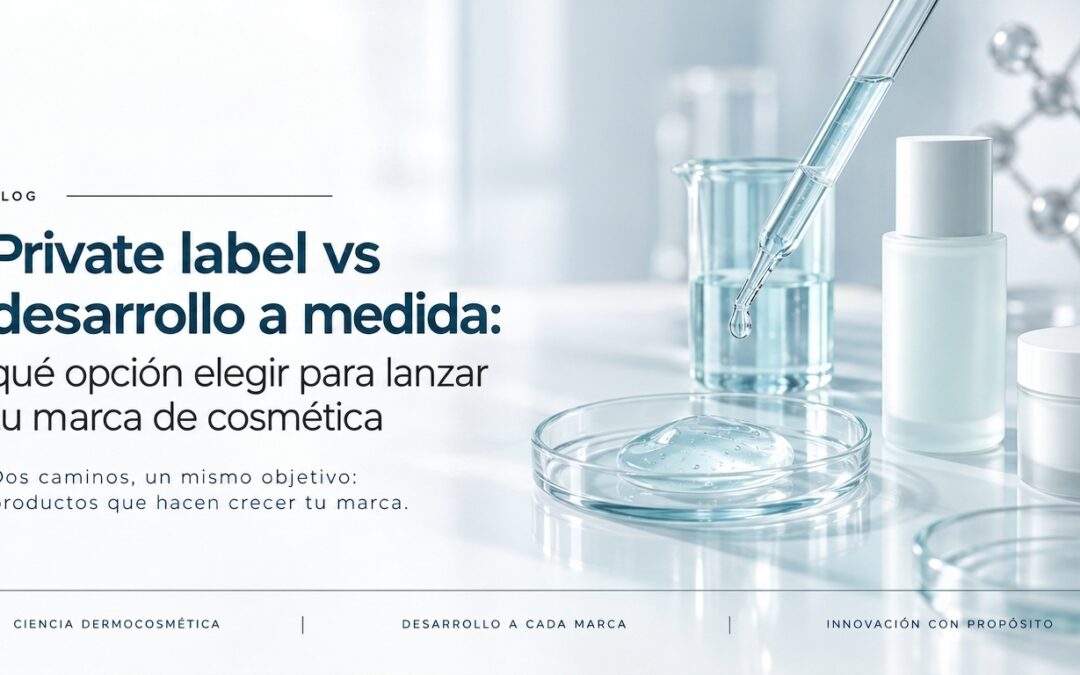 PRIVATE LABEL COSMETICA VS DESARROLLO A MEDIDA